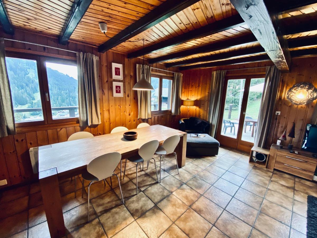 Chalet Le Jeuna Morgins Exterior foto
