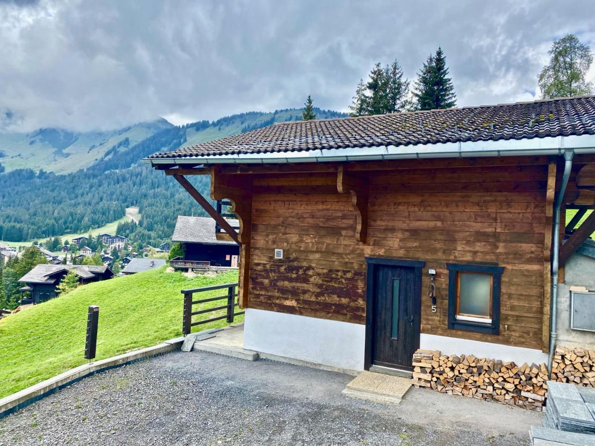 Chalet Le Jeuna Morgins Exterior foto